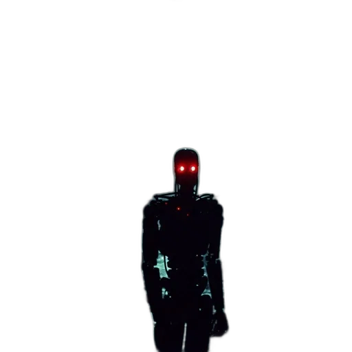 robot, jacket, mask, creature transparent PNG cut-out