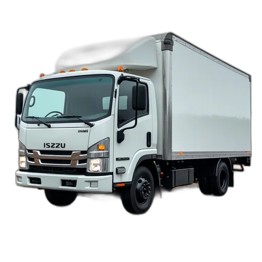 photorealistic, 3d render, truck, body transparent PNG cut-out
