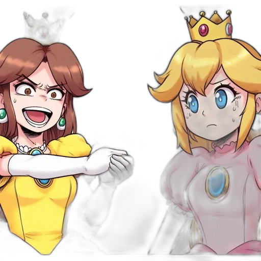 crown, dress, concept art, anime transparent PNG cut-out
