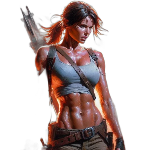 concept art, comic book art, photorealistic, fantasy art transparent PNG cut-out
