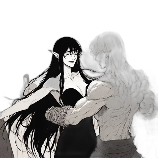 fantasy art, concept art, anime, comic book art transparent PNG cut-out