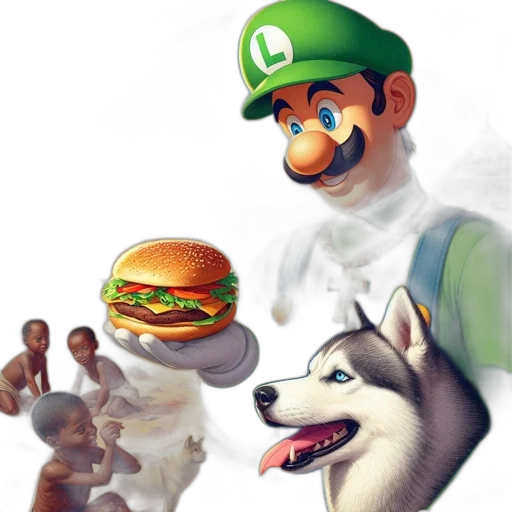 food, animal, creature, concept art transparent PNG cut-out