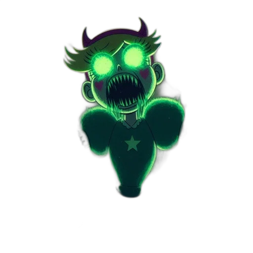 creature, staff, mask, crown transparent PNG cut-out