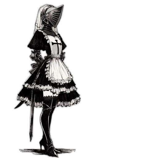 dress, mask, robot, hat transparent PNG cut-out