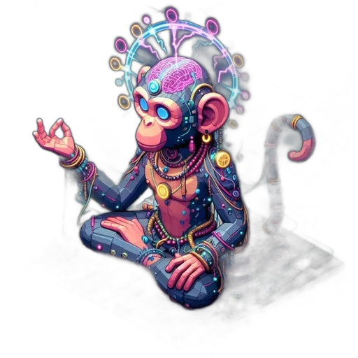 mask, creature, staff, robot transparent PNG cut-out