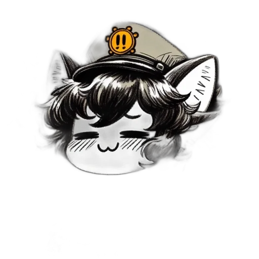 hat, staff, crown, cartoon transparent PNG cut-out