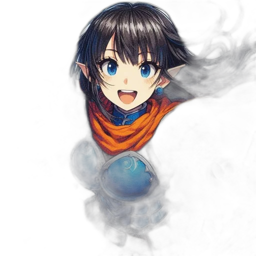 face, staff, mask, dragon transparent PNG cut-out