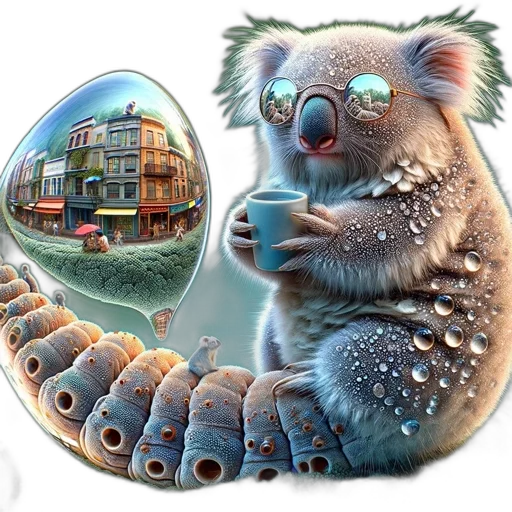 creature, concept art, 3d render, photorealistic transparent PNG cut-out