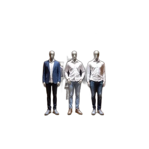 jacket, staff, robot, mask transparent PNG cut-out