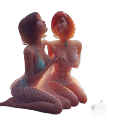 3d render, concept art, fantasy art, photorealistic transparent PNG cut-out