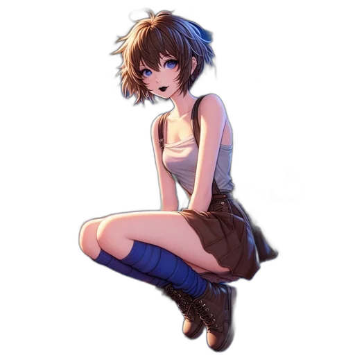 dress, staff, face, robot transparent PNG cut-out
