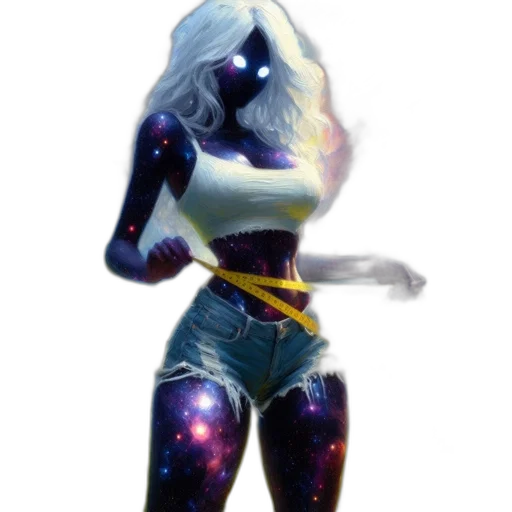 staff, robot, dress, creature transparent PNG cut-out