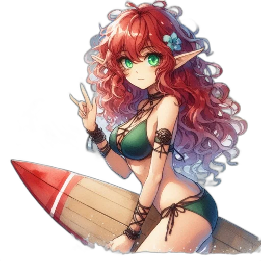 weapon, sword, staff, hair transparent PNG cut-out