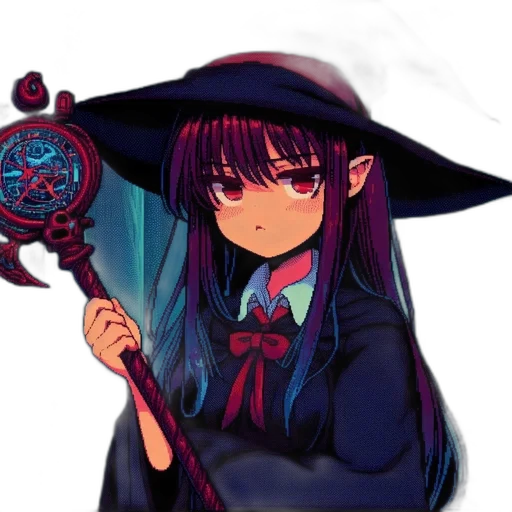 weapon, staff, umbrella, hat transparent PNG cut-out