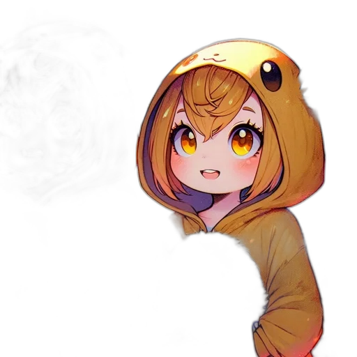 staff, creature, mask, jacket transparent PNG cut-out