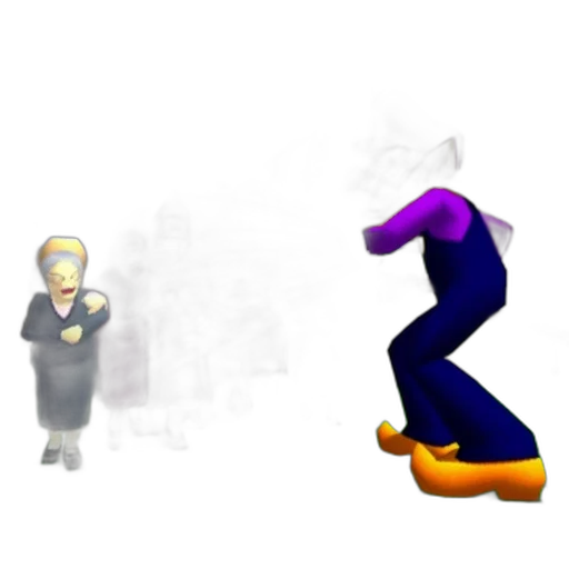 staff, robot, hat, shoes transparent PNG cut-out