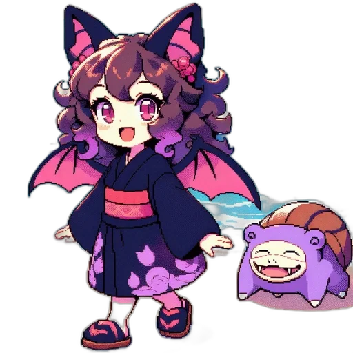 creature, dragon, staff, animal transparent PNG cut-out