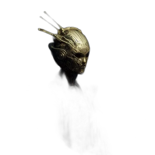mask, creature, face, robot transparent PNG cut-out