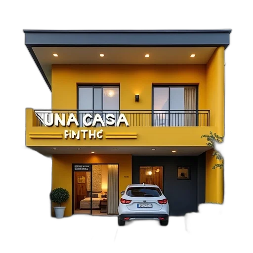 building, 3d render, photorealistic, first transparent PNG cut-out