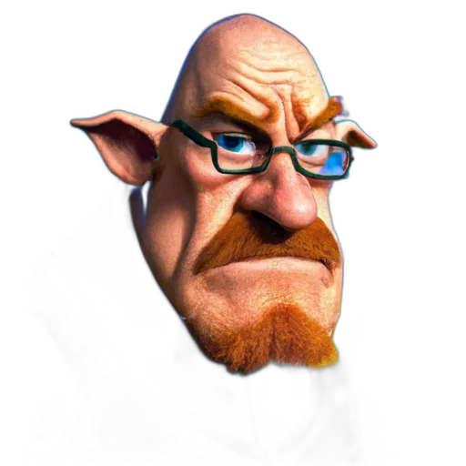staff, face, mask, creature transparent PNG cut-out