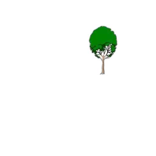 tree, staff, umbrella, animal transparent PNG cut-out