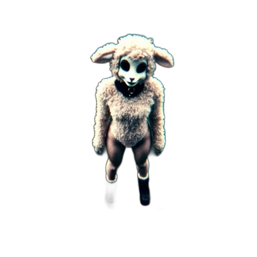 animal, creature, mask, staff transparent PNG cut-out