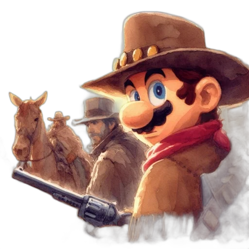 weapon, animal, hat, staff transparent PNG cut-out