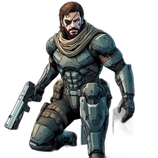weapon, concept art, comic book art, pixel art transparent PNG cut-out