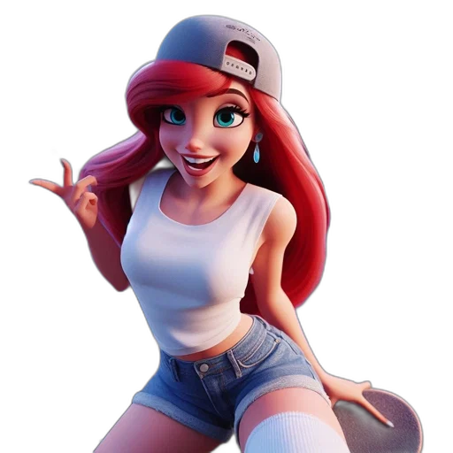 hat, 3d render, cartoon, concept art transparent PNG cut-out