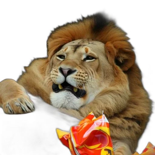 food, animal, creature, photorealistic transparent PNG cut-out