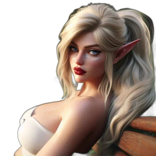 face, dragon, staff, fantasy art transparent PNG cut-out