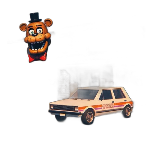car, furniture, animal, concept art transparent PNG cut-out