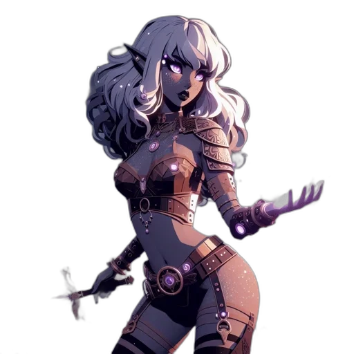 weapon, sword, staff, robot transparent PNG cut-out