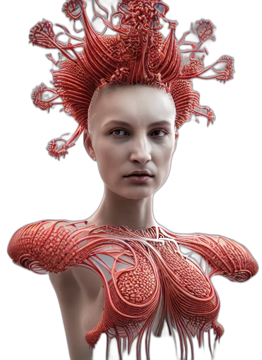robot, jewelry, crown, hair transparent PNG cut-out