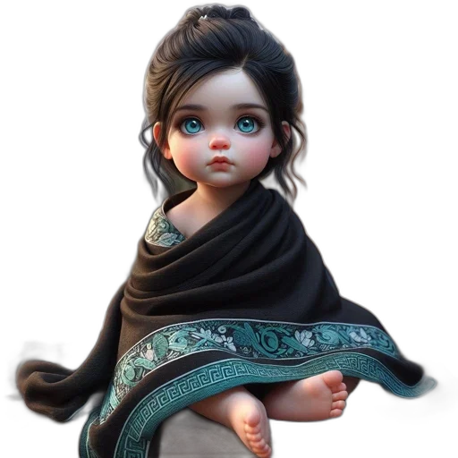 dress, fantasy art, 3d render, concept art transparent PNG cut-out