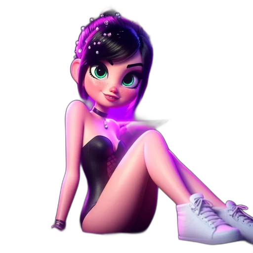 dress, robot, shoes, 3d render transparent PNG cut-out