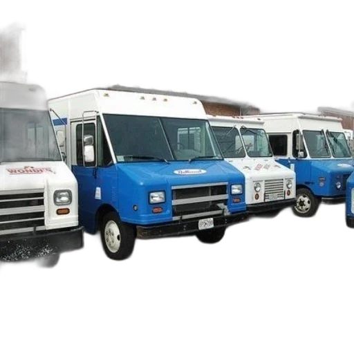 concept art, 3d render, row, delivery transparent PNG cut-out