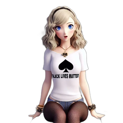 staff, dress, 3d render, concept art transparent PNG cut-out