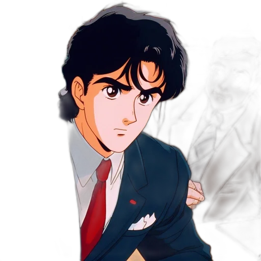 anime, cartoon, comic book art, photorealistic transparent PNG cut-out