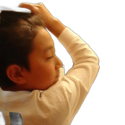 hair, hat, young, child transparent PNG cut-out