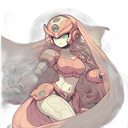 mask, robot, dragon, dress transparent PNG cut-out