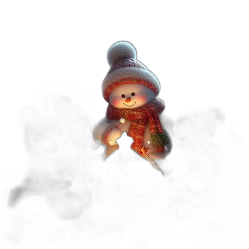 staff, creature, robot, hat transparent PNG cut-out
