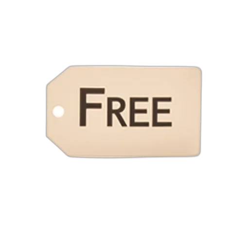 jewelry, free, shipping, tag transparent PNG cut-out