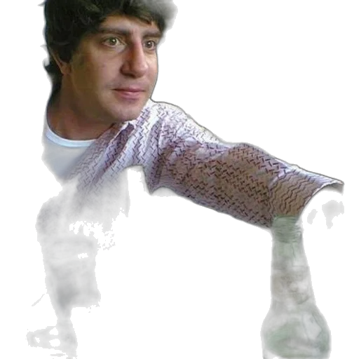 hair, creature, shoes, staff transparent PNG cut-out