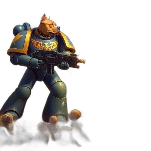 robot, weapon, creature, staff transparent PNG cut-out