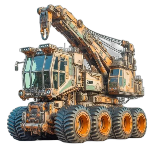 robot, weapon, car, jewelry transparent PNG cut-out