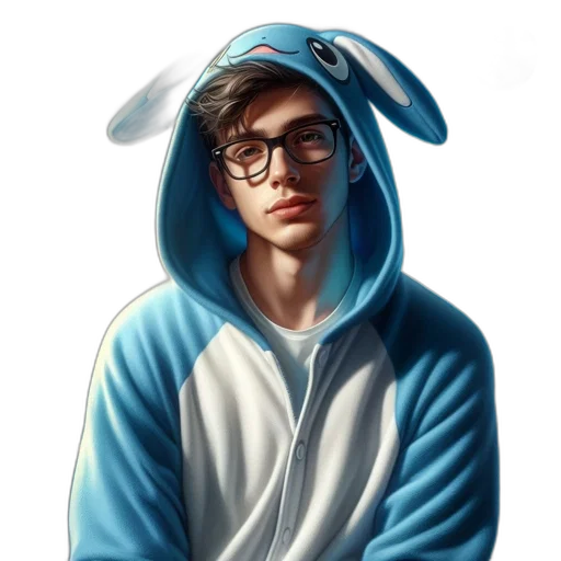 animal, jacket, creature, hat transparent PNG cut-out