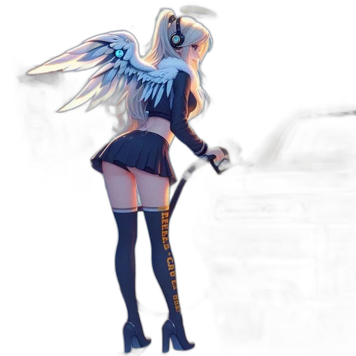 concept art, fantasy art, anime, pixel art transparent PNG cut-out