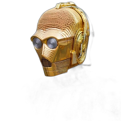 mask, robot, jewelry, face transparent PNG cut-out