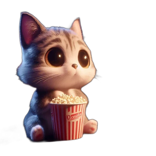 food, animal, 3d render, concept art transparent PNG cut-out